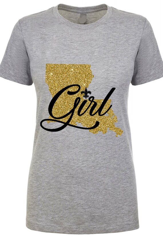 Cute Louisiana Girl for state lover | Kids T-Shirt