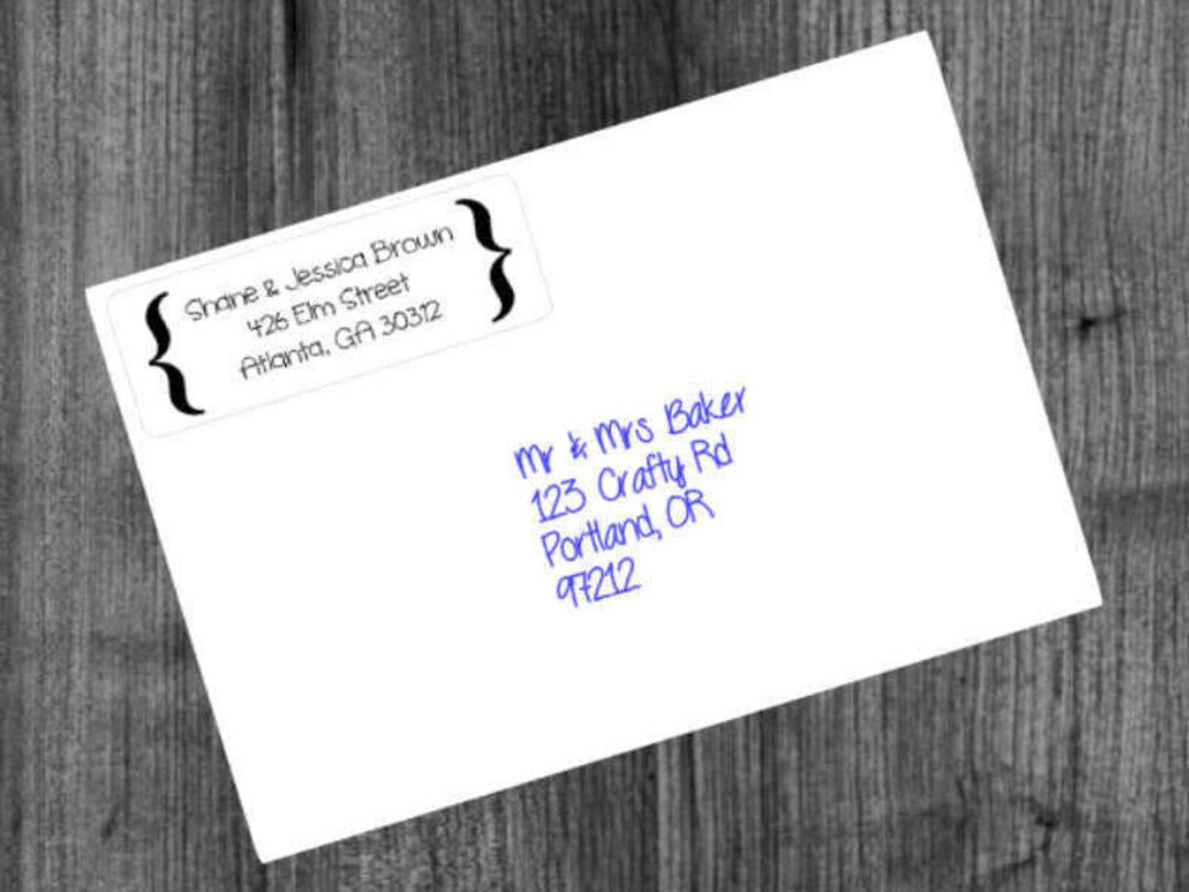 Choose 30-600 Labels Bracketreturn Address Mailing Label