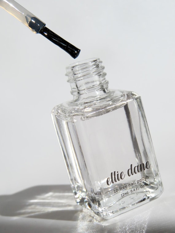 Crystal Clear Topcoat - Long-Lasting and Shine Enhancing Indie Vegan Nail Polish Top Coat