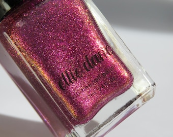Love Letter - Metallic Raspberry Pink Shimmer Indie Vegan Nail Polish
