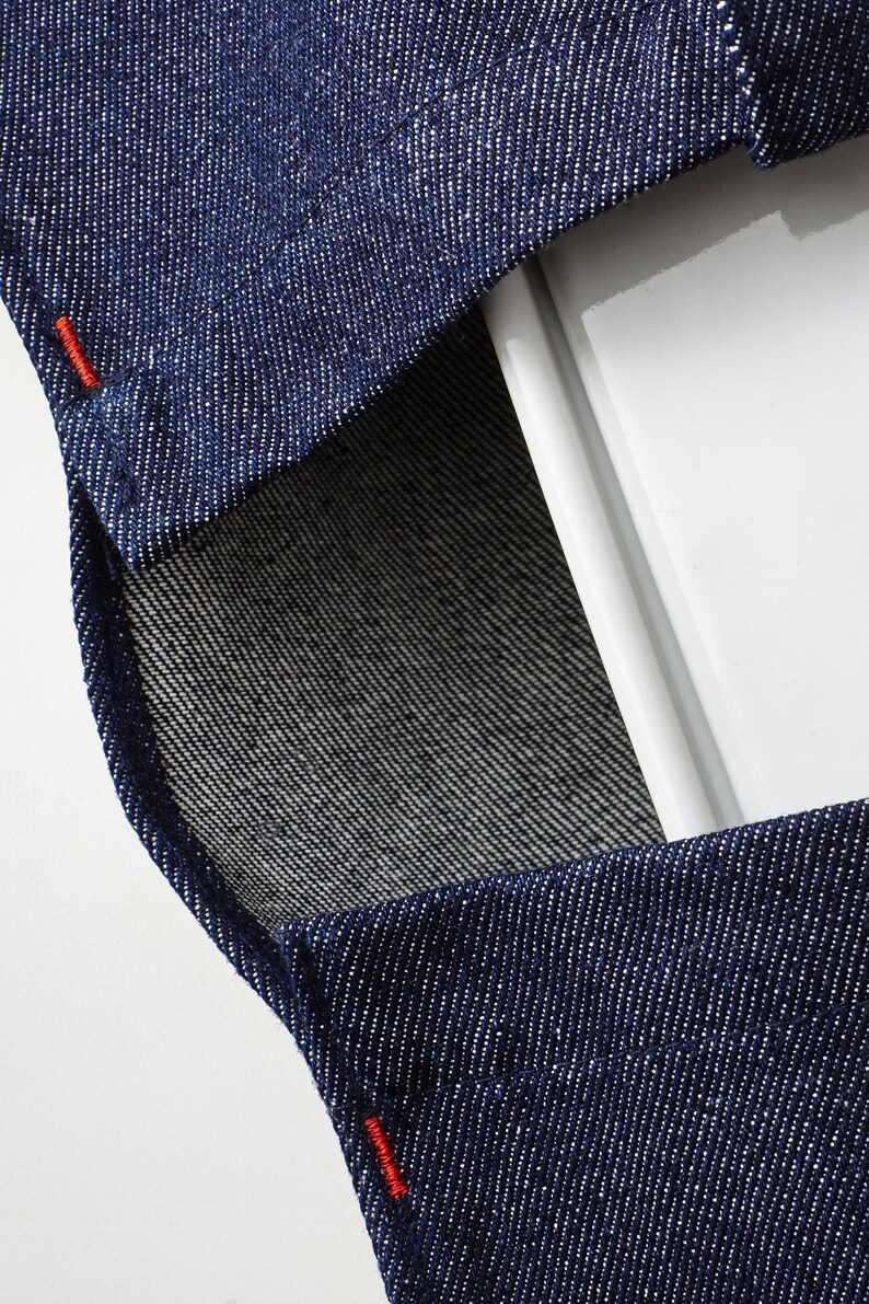 Denim Plat Culinary Casserole Tote