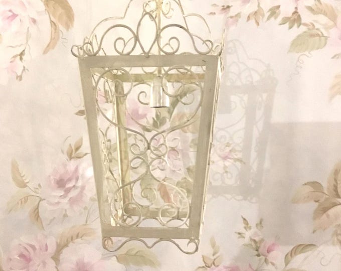 Lantern with light