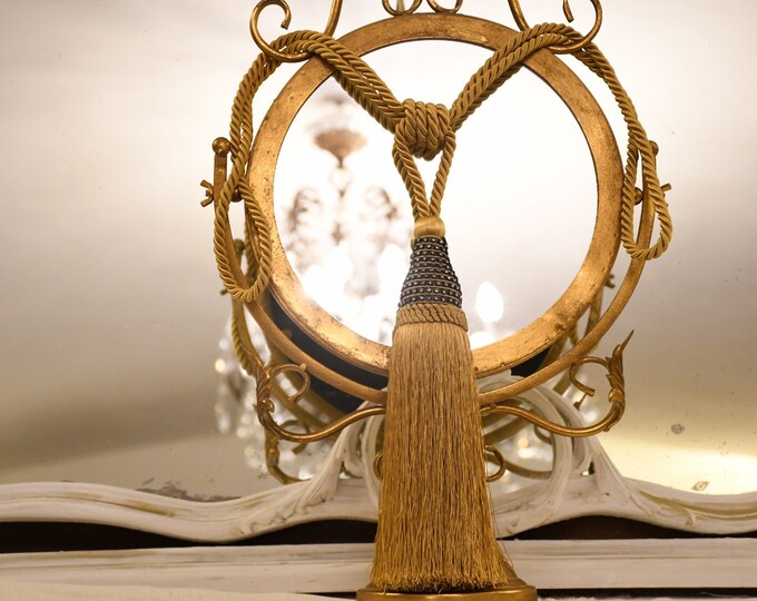 Curtain tieback “CAROL” gold line collection