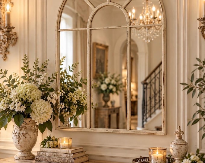 Vintage "arch" mirror