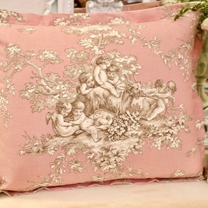Cojín decorativo Toile de jouy
