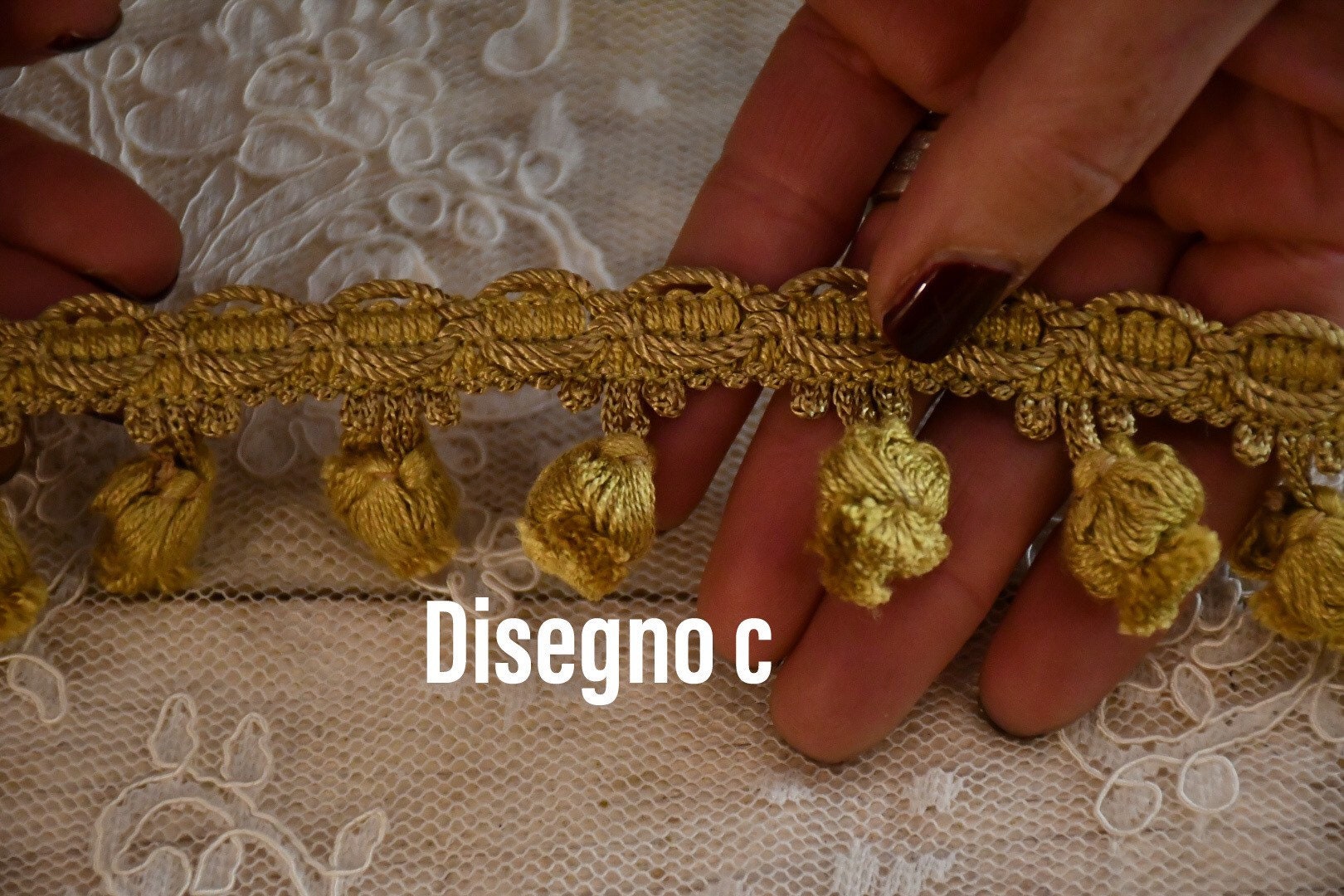 Comprar Pasamaneria metalizada 2cm dorada y de color - Mercería Sarabia