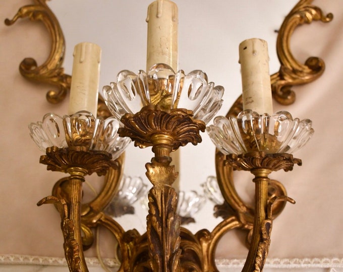 Wonder of the Italian twentieth century Appliqués with mirror