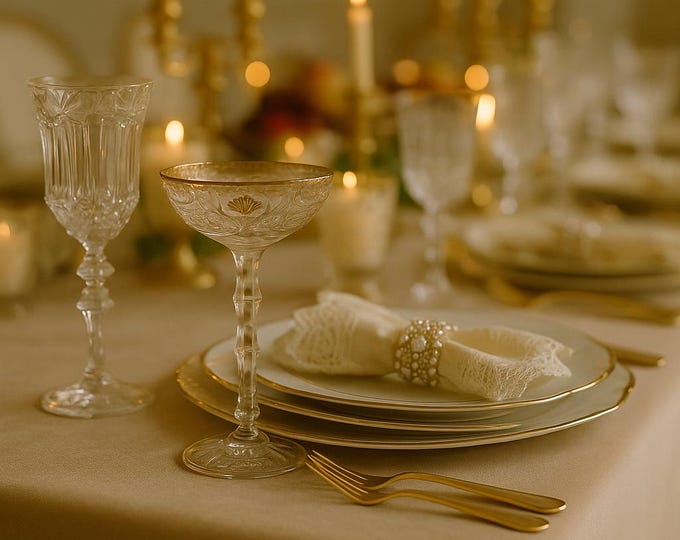Italian velvet tablecloth for imperial and luxury tables