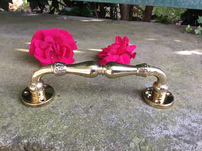 Door handle for Liberty vintage style brass doors