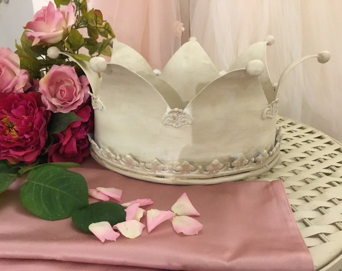 Antique iron crown wedding luxury