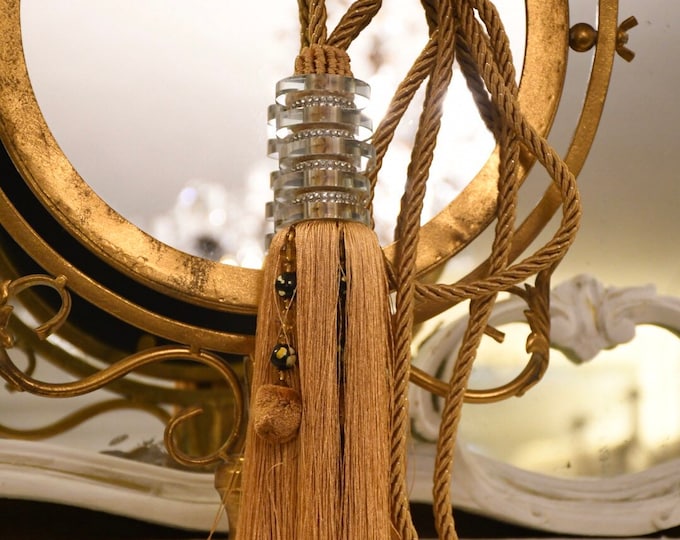 Curtain tieback “LINCON“ gold line collection