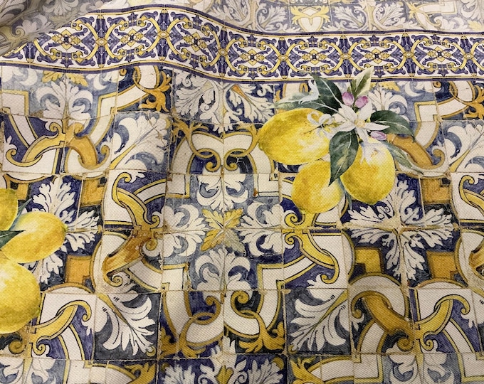 Italian Cotton Fabric “Santa Chiara”