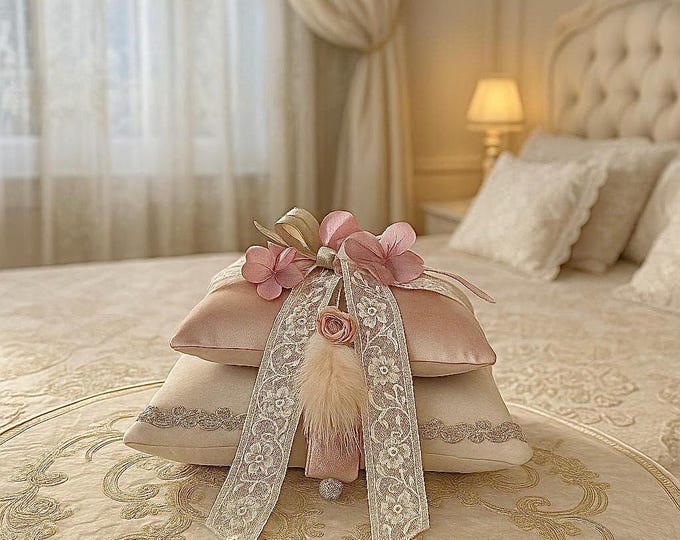 Cushions, flowers, silk, velvet, pearls, lace and...perfume