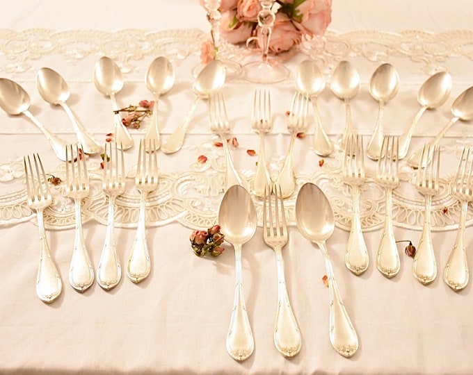 Set of 12 cutlery 24 pieces Antiche from the famous Italian house Broggi