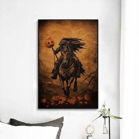 Pintura Del Jinete Sin Cabeza