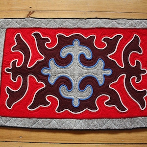 Tick - Shyrdak felt rug -  ca. 60 x 95 cm