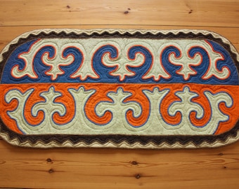 Yakkatut - Shyrdak felt rug / 60 x 100 cm