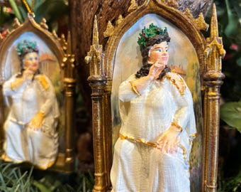 NUEVO Adorno de retrato 3D de La Dama Gorda