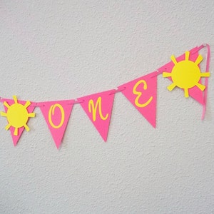 sunshine banner, yellow sun banner, sunshine birthday party, my little sunshine, sunshine baby shower, you are my sunshine. hello sunshine image 3