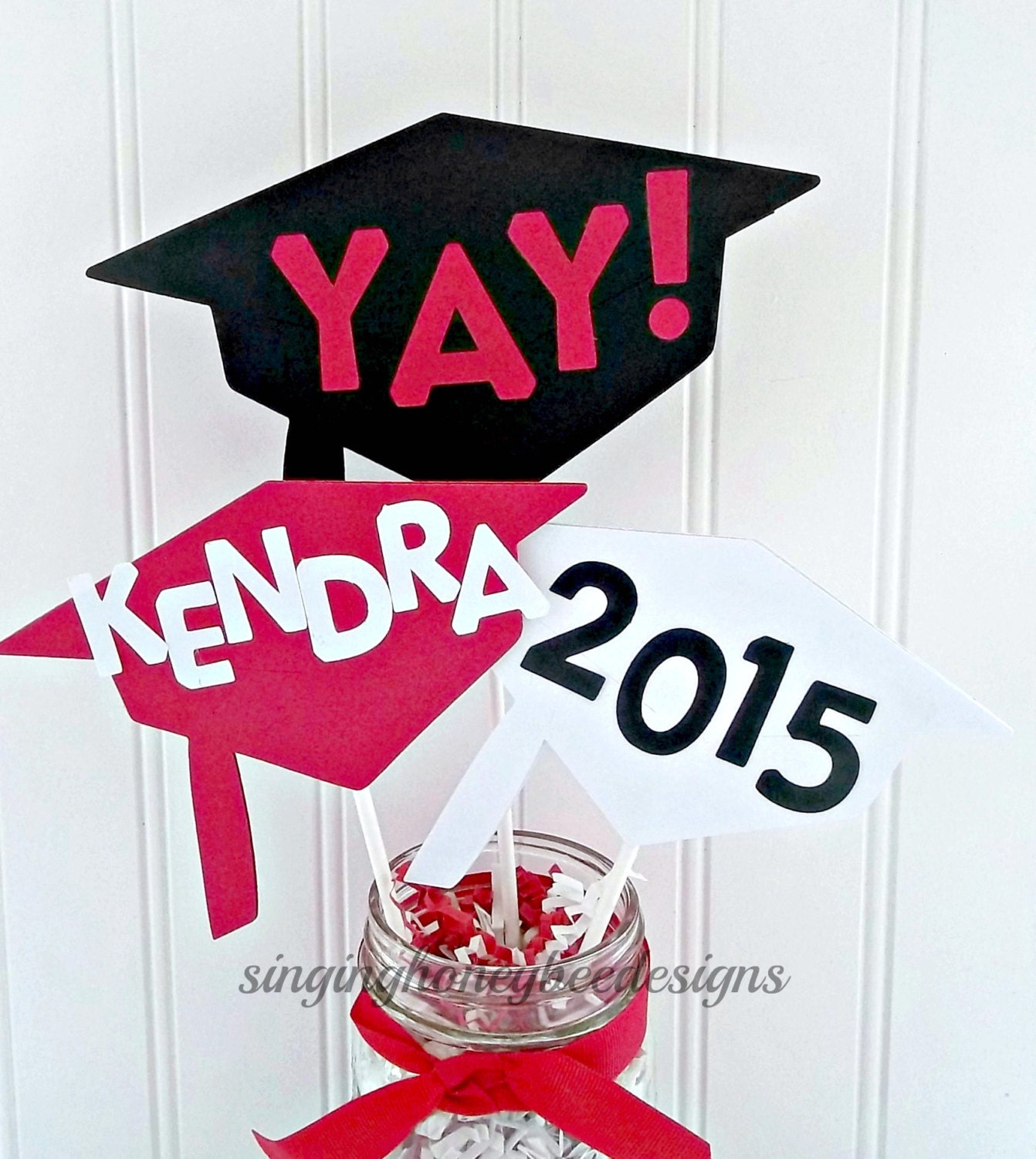 Graduation cake topper graduation 2018 centerpiece | Etsy