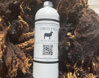 Dirty Ewe Wool Scour