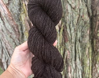100% Romney Wool Yarn, Breed Specific Natural Colored 2 ply,  “Local Ewe”