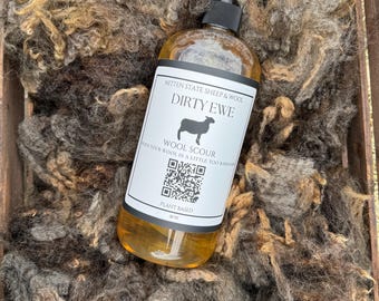 Dirty Ewe Wool Scour