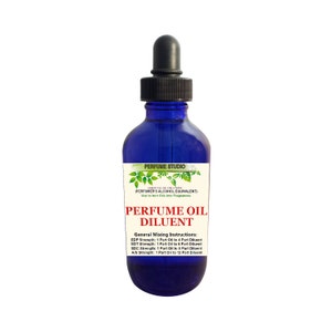 Perfumer&#39;s Alcohol Equivalent Mixing Solvent To Covert Pure Perfume Oils into EDP, EDT, COLOGNE and Aftershaves Strengths (1, 4 Oz Dropper)