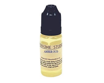 Perfume Studio Amber Oud (12ml) Fragrance Oil for Soap Making, Candle Making, Perfume Making, Oil Burners, Air Fresheners, Body Mists, etc