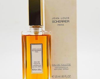 Vintage 1987 Jean-Louis Scherrer EDT .85oz 25ml Spray Parfums International Rare