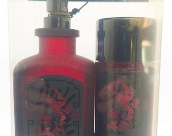 Lucky No. 6 For Men Gift Set 3.4 oz AFTER SHAVE TONIC Spray & Deodorant Sealed