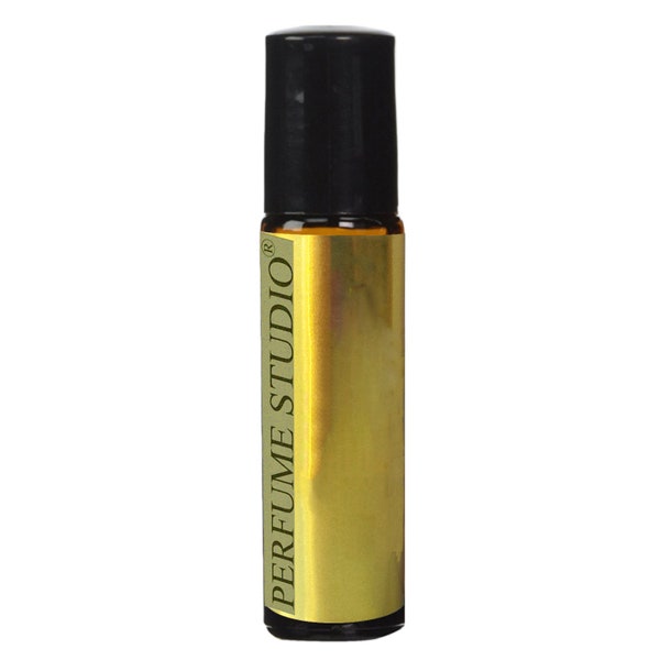 Premium Perfume Oil Blend. Similar Notes & Accords to Famous Designer Cologne for Men. 10 ml Amber Roll On, Black Cap (TDH)