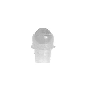 Replacement Roller Tops for Roll-On Bottles with Frosted Glass Balls (12) - Fits Roll On Bottles with a .63 in / 16 mm Inner Neck