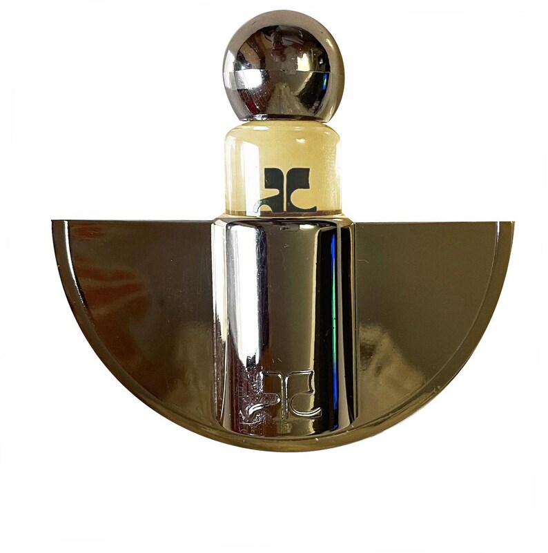 Vintage Courreges Empreinte Mini Perfume Brooch 5ml EDT NIB Rare Bijou Parfum image 3