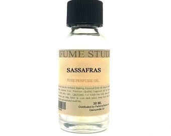 Pure Perfume Oil for Perfume Making, Body Oils, Soaps, Candle Making, Incense, Air Fresheners; Splash-On 30 ml / 1 oz Clear Glass Bottle.