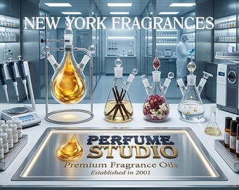 Pure Perfume Oil - New York Fragrances, 10ml Glass Roller Bottle (Select Your Favorite Scent from the Drop-Down Option).