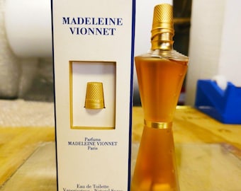 Vintage Madeleine Vionnet Eau De Toilette 3.4 oz 100ml Spray - New With Box