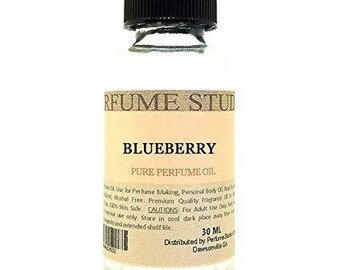 Pure Perfume Oil for Perfume Making, Personal Body Oil, Soap, Candle Making & Incense; Splash-On Clear Glass Bottle.