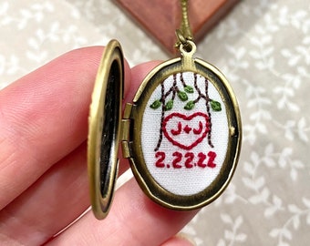 Regalo personalizado para ella Iniciales en el maletero Regalo de segundo aniversario de bodas para ella Regalo de aniversario de algodón para ella ENVÍO CON SEGUIMIENTO GRATUITO