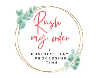 RUSH MY ORDER - Add On - Ships Next Business Day (Please see item details for more info)