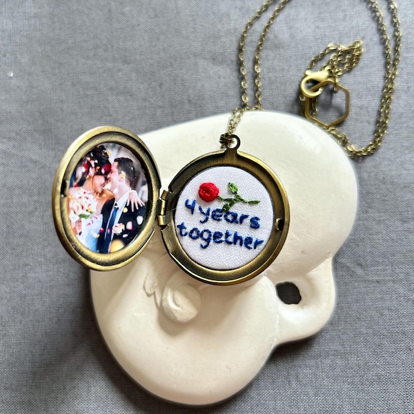 Personalized Wedding Anniversary Gift for Wife Custom Number of Years