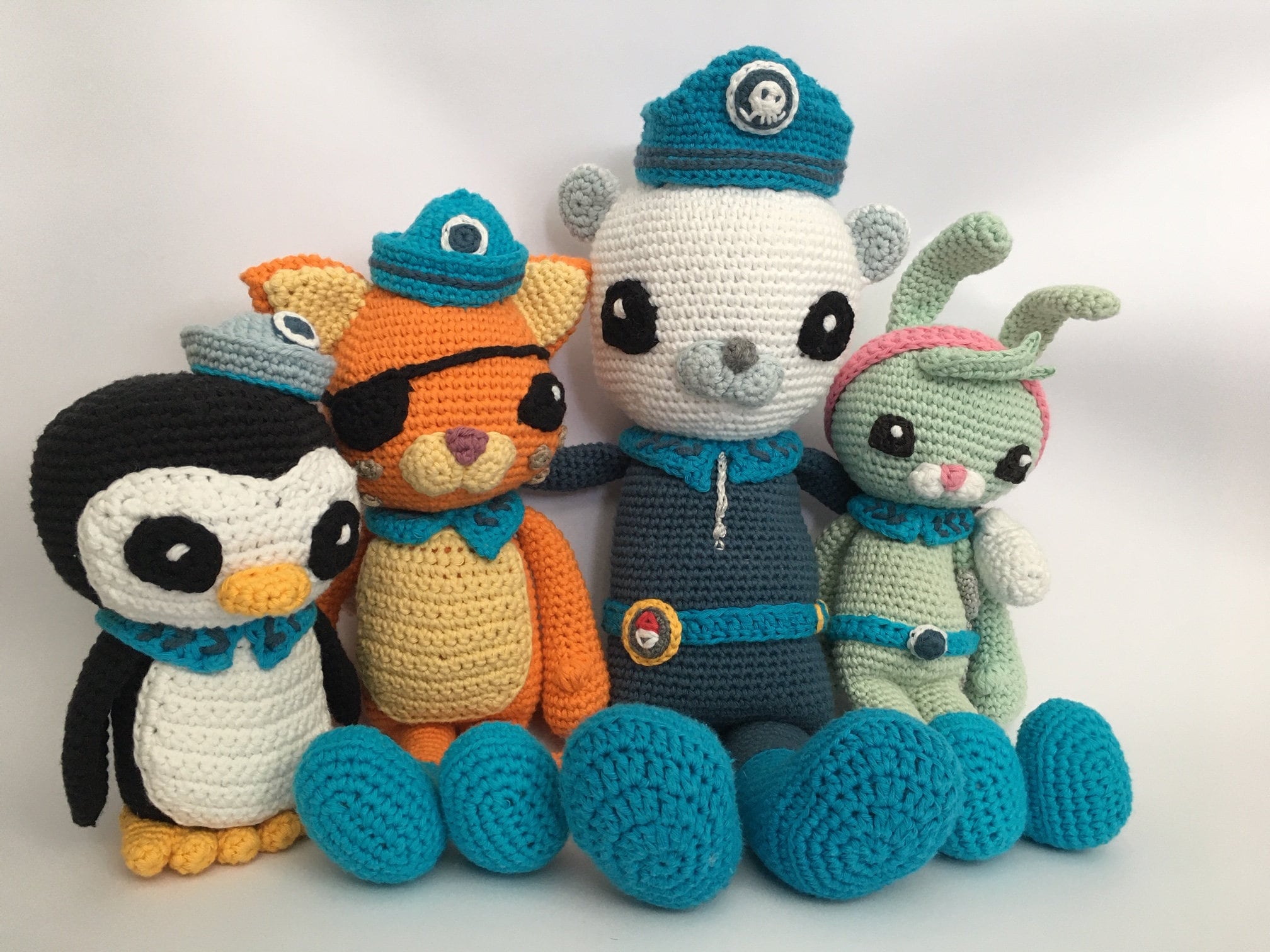 Octonauts Crochet Pattern Bundle Captain Barnacles Kwazii Etsy Ireland