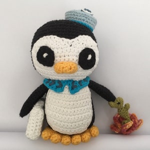 Modello Octonauts Peso all&#39;uncinetto, giocattoli all&#39;uncinetto, modello Peso, modello Amigurumi, piccolo cavalluccio marino, uncinetto Octonauts, giocattolo amigurumi pinguino, regalo