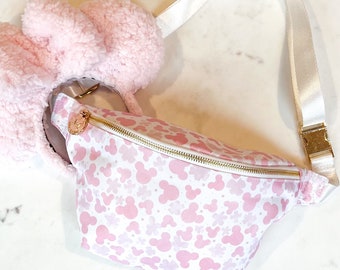 Blooming Mouse Large Fanny Pack