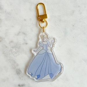 Princess Ella Bag Charm // Princess Keychain // Theme Park Bag Charm