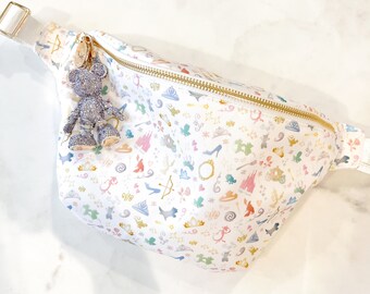 Princess Icons Belt Bag // Aden + Louise Exclusive Design // 2 Sizes