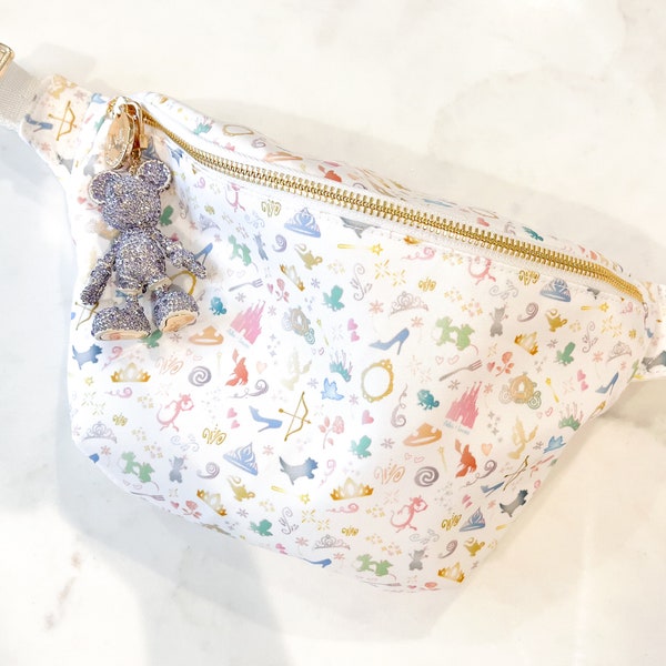 Princess Icons Belt Bag // Aden + Louise Exclusive Design // 2 Sizes