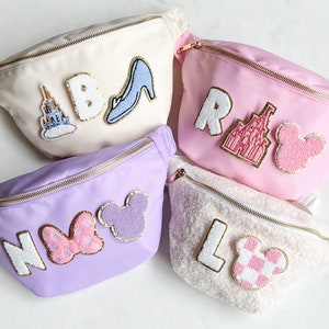 Magical Customizable Fanny Pack // Park Bag // Two Sizes // Bag + Patches Included