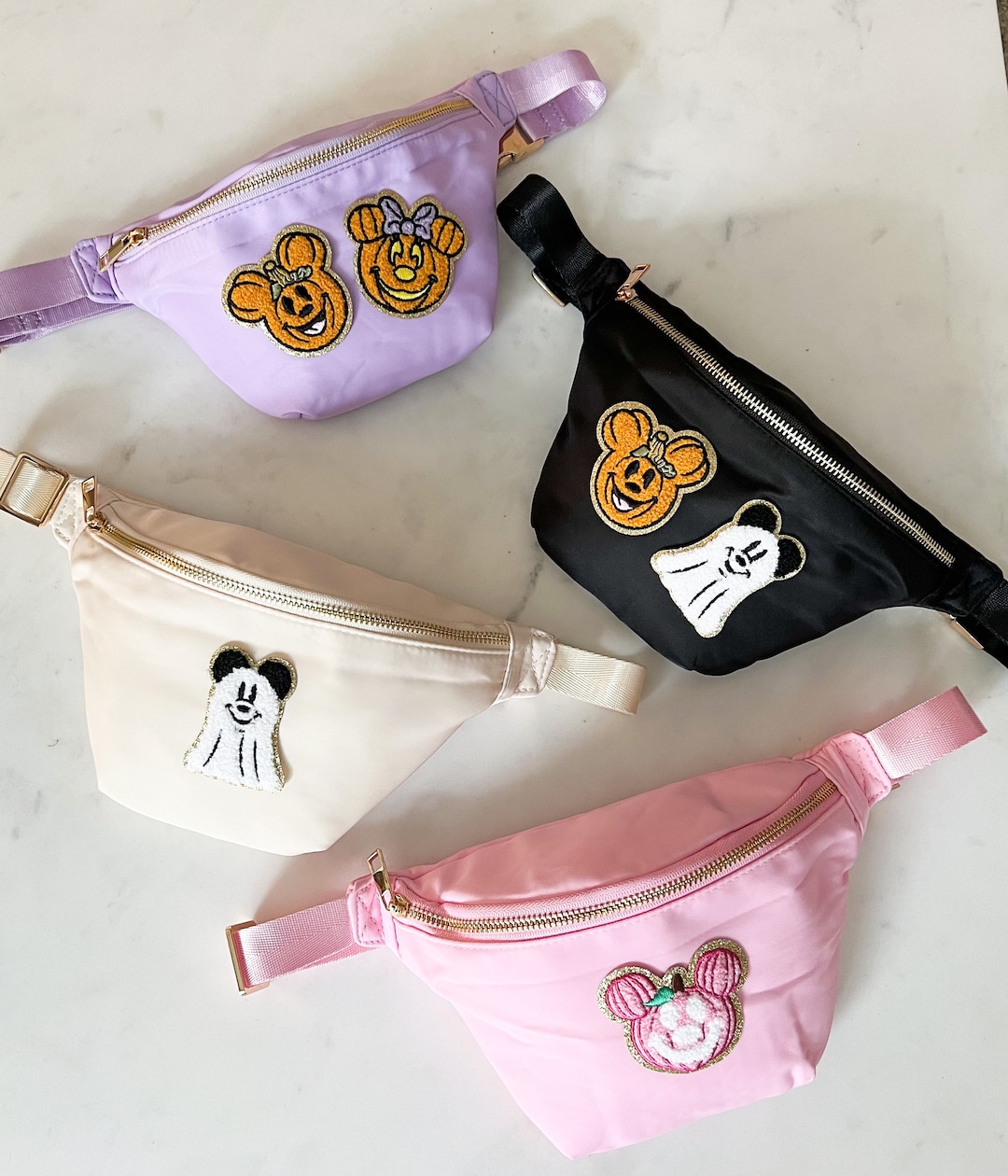 Disney Mickey & Friends Halloween Curved Crossbody Bag