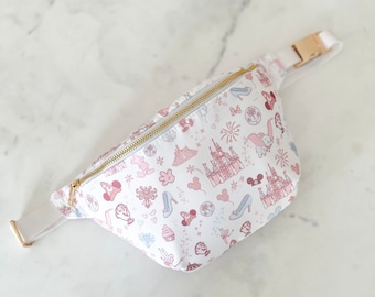 Living In A Dream Belt Bag // Aden + Louise Exclusive Design // 2 Sizes